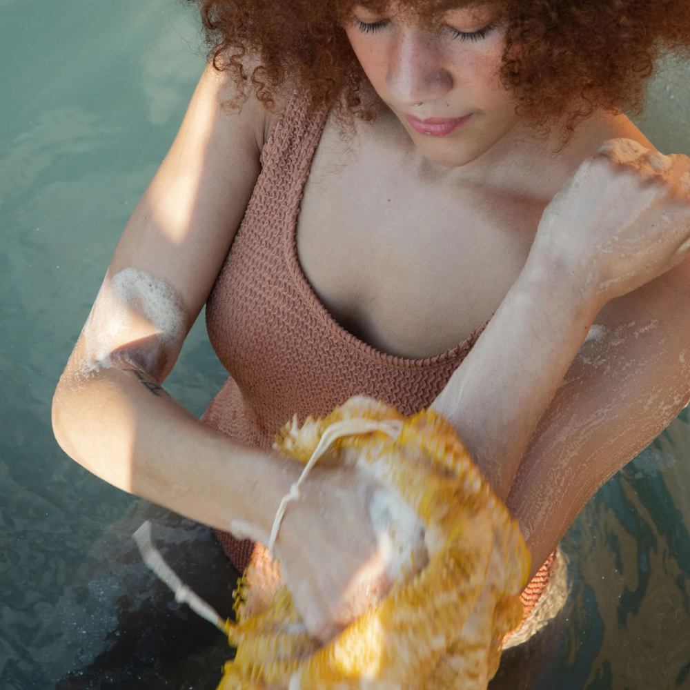 Aurela Vault™ African Exfoliating Bath Sponge